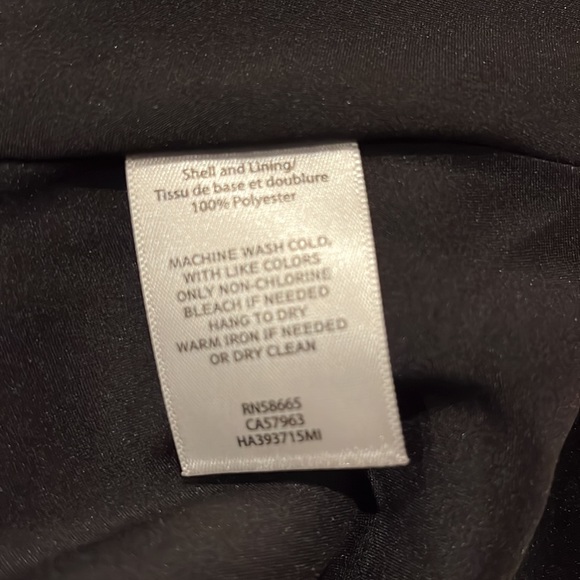 Halogen floral long sleeve A-line dress - Picture 9 of 9